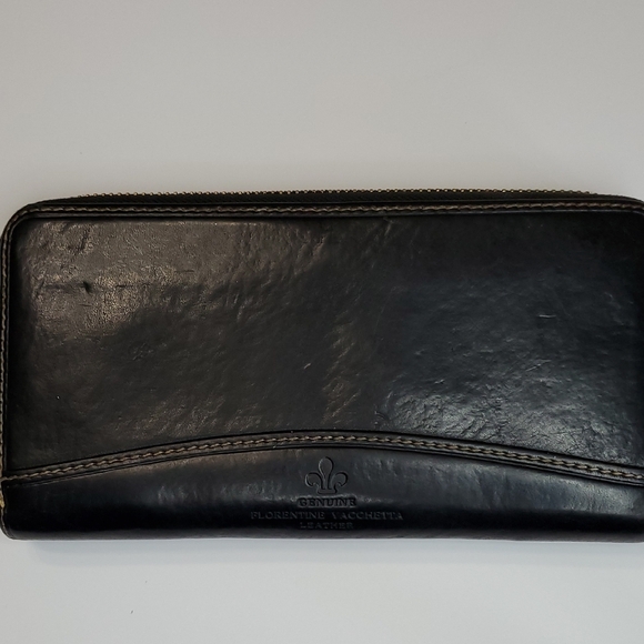 Dooney & Bourke Black Leather Men's Wallet - Picture 3 of 14